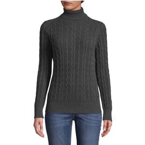Simple grey turtleneck